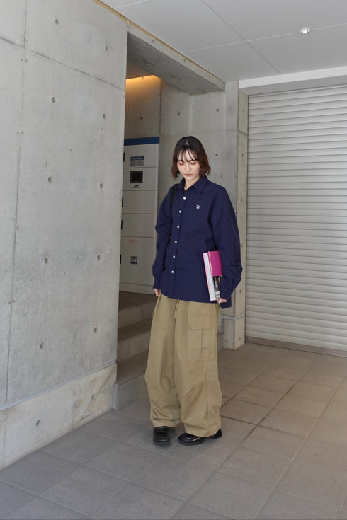 エンブロイダリーBIGシャツ